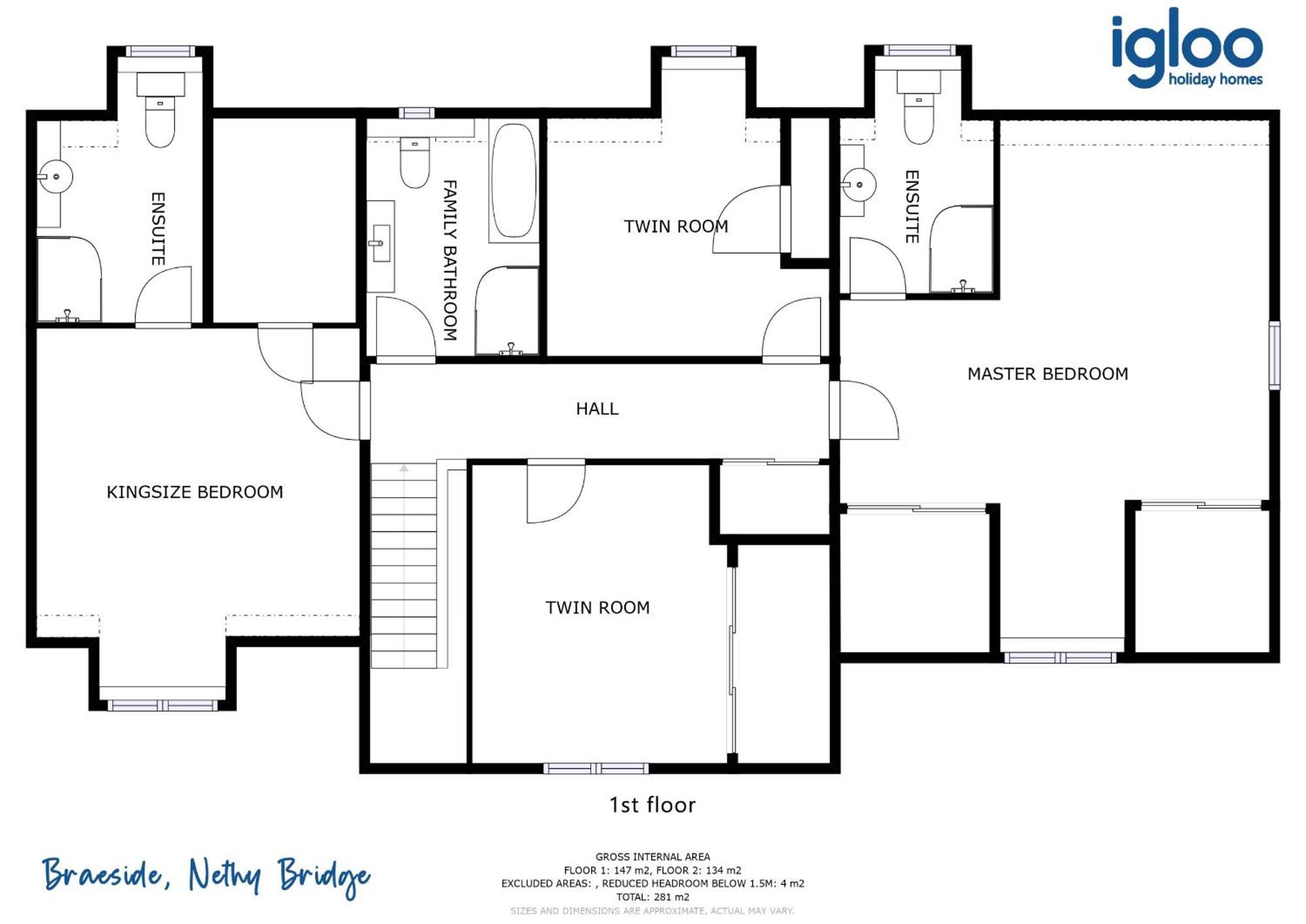 Braeside - Family Home In Нети Бридж Екстериор снимка