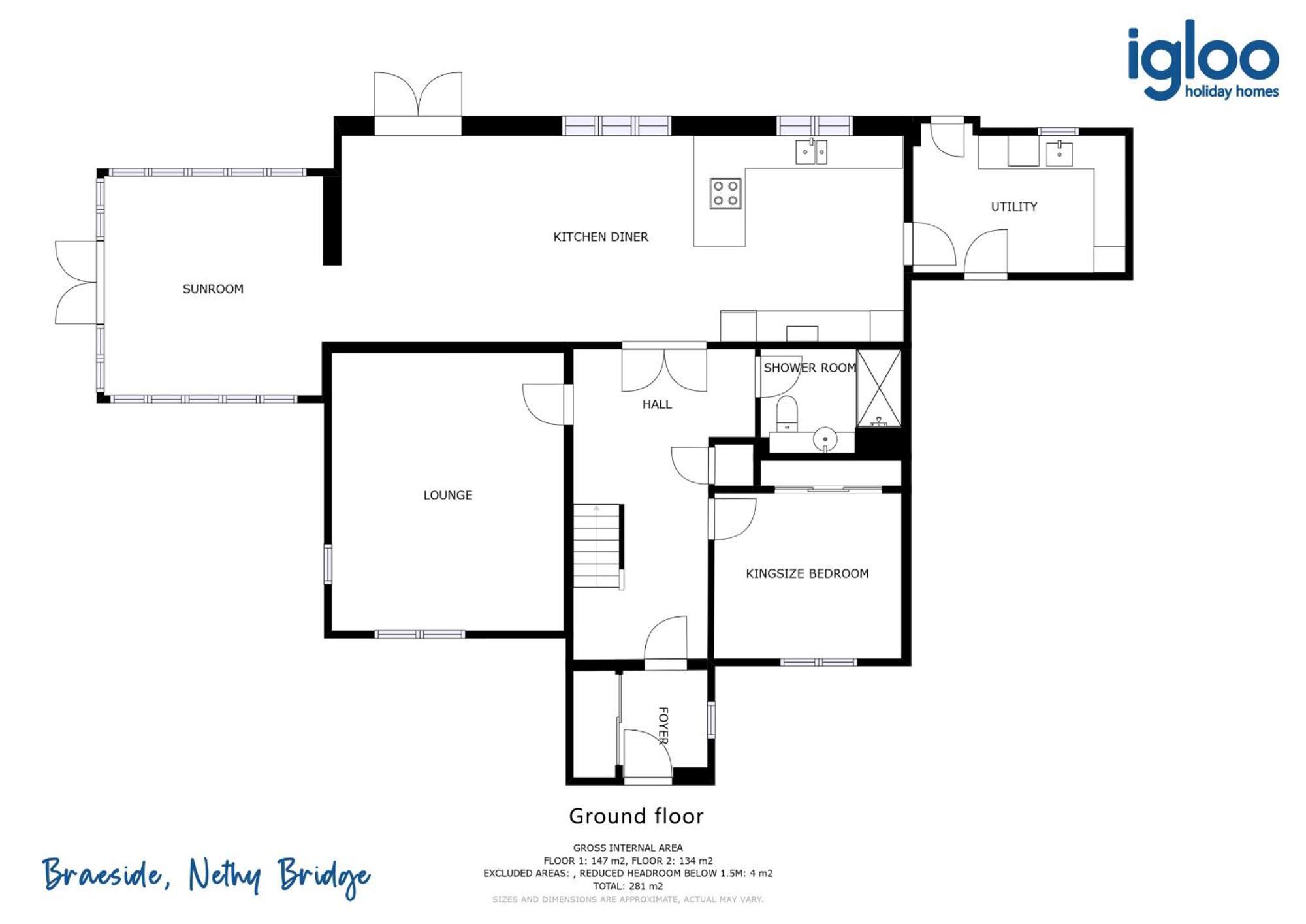 Braeside - Family Home In Нети Бридж Екстериор снимка
